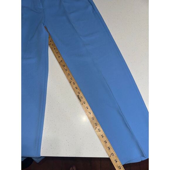 J Crew Essential Pant NWT Relaxed Leg Mist Blue Office Career Casual Preppy 14 - Picture 8 of 12